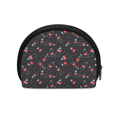 Cola Bottle Pattern Print Coin Purse