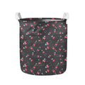 Cola Bottle Pattern Print Collapsible Laundry Basket