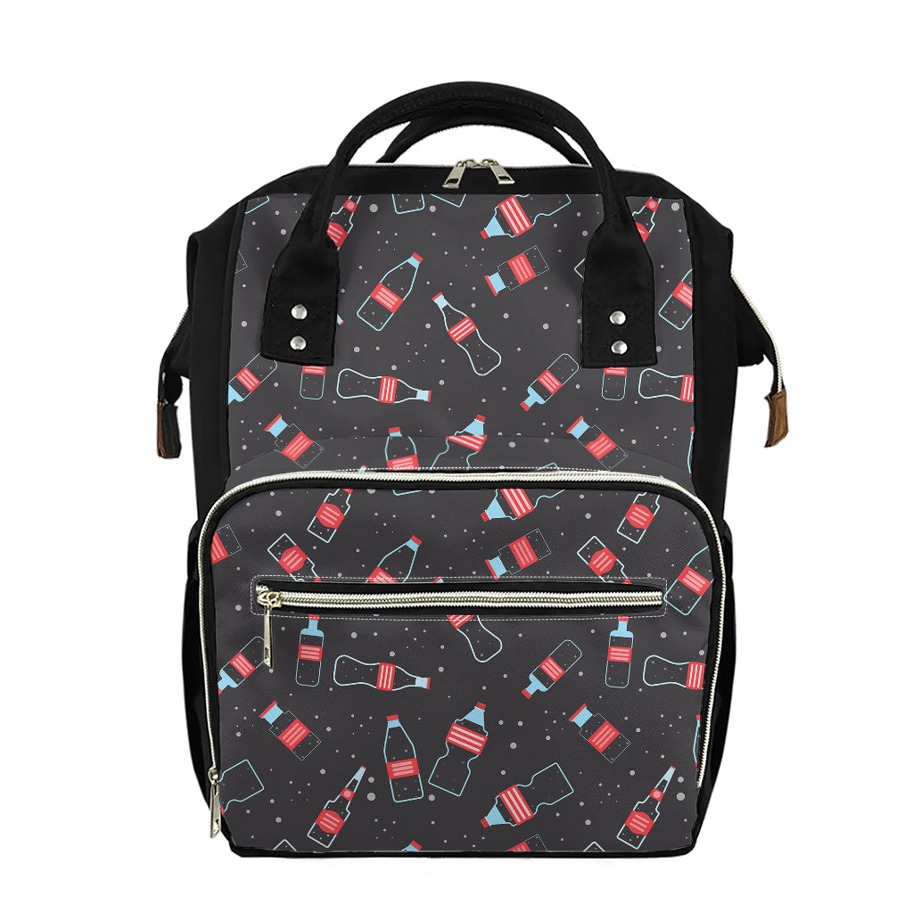 Cola Bottle Pattern Print Diaper Bag