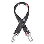 Cola Bottle Pattern Print Dog Seat Belt
