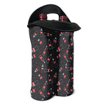 Cola Bottle Pattern Print Double Neoprene Wine Tote