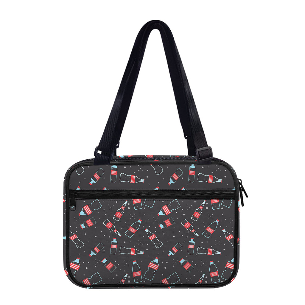 Cola Bottle Pattern Print Double Strap Bible Bag