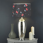 Cola Bottle Pattern Print Drum Lamp Shade