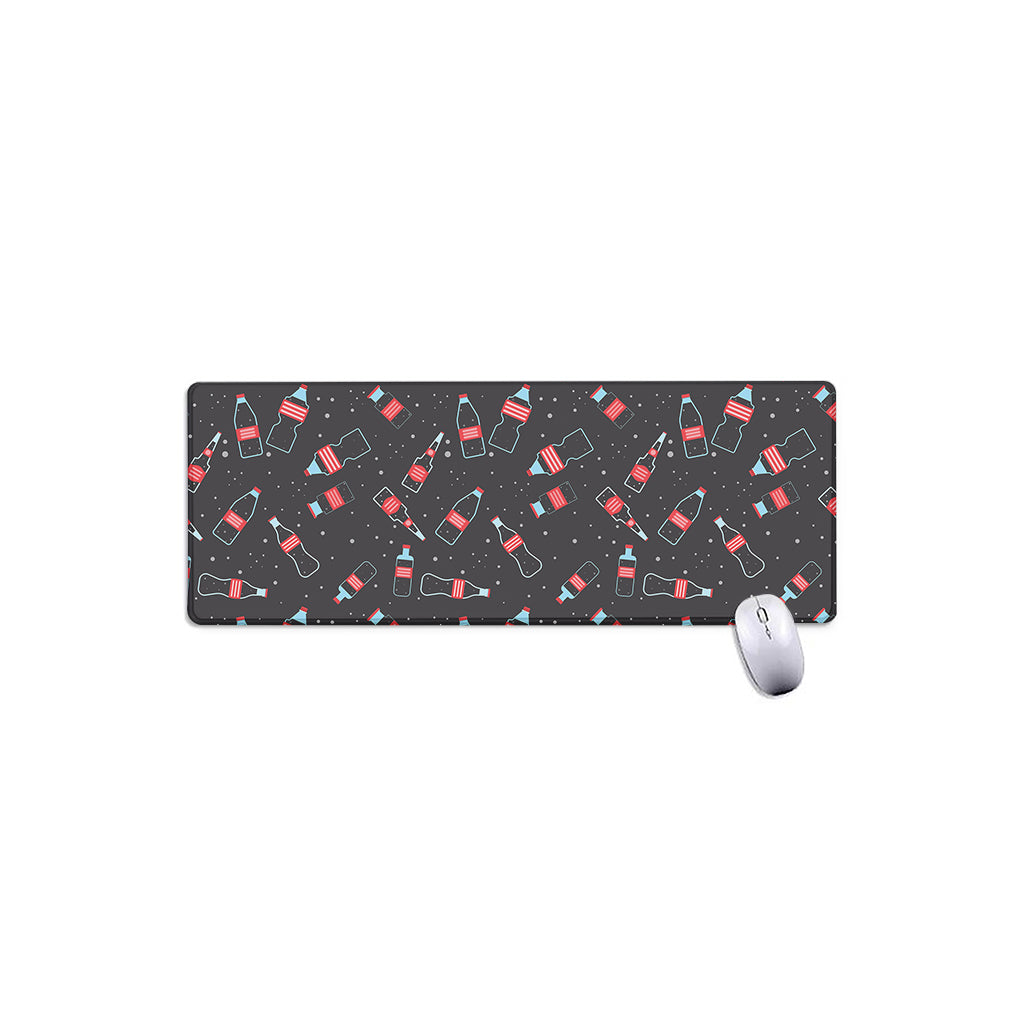 Cola Bottle Pattern Print Extended Mouse Pad