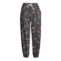 Cola Bottle Pattern Print Fleece Lined Knit Pants