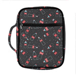 Cola Bottle Pattern Print Front Pocket Bible Bag