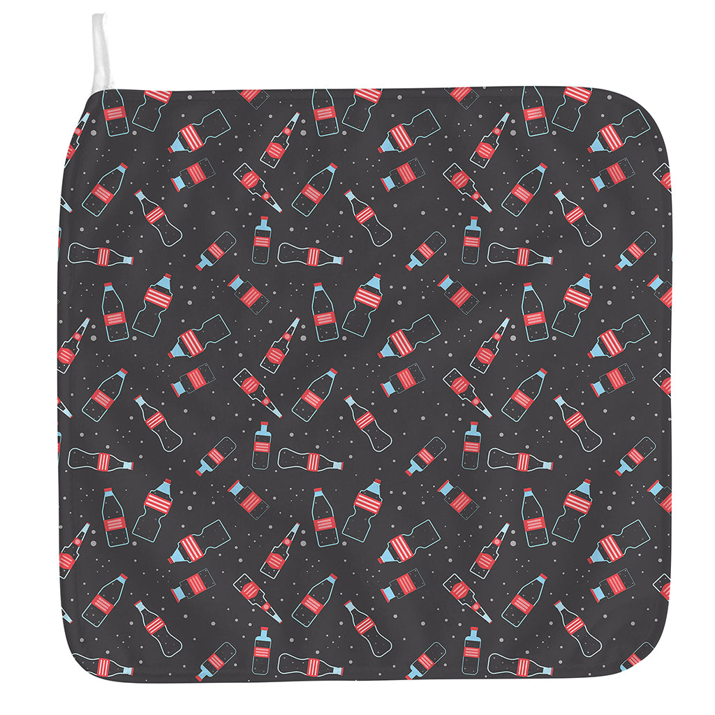 Cola Bottle Pattern Print Hand Towel