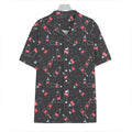 Cola Bottle Pattern Print Hawaiian Shirt
