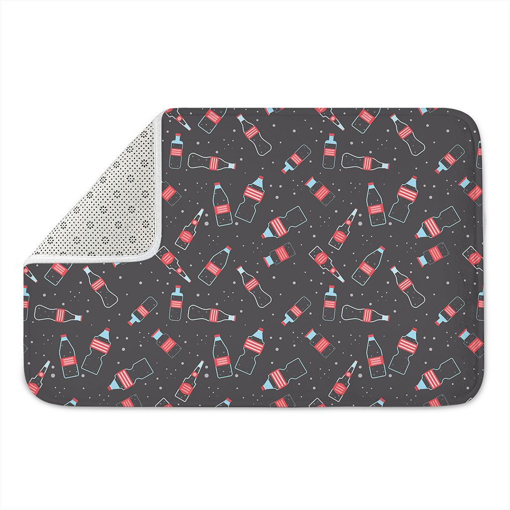 Cola Bottle Pattern Print Indoor Door Mat