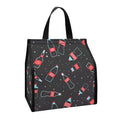 Cola Bottle Pattern Print Insulated Lunch Tote