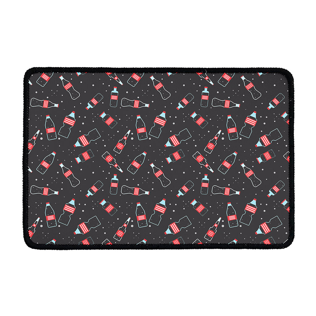 Cola Bottle Pattern Print Kitchen Mat
