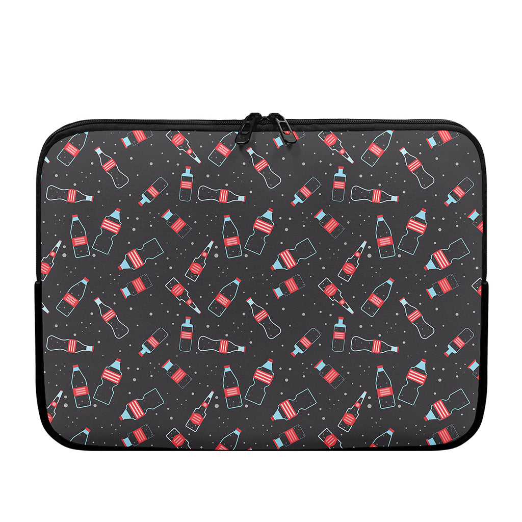 Cola Bottle Pattern Print Laptop Sleeve