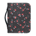 Cola Bottle Pattern Print Leather Bible Cover