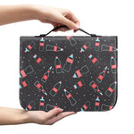 Cola Bottle Pattern Print Leather Bible Cover