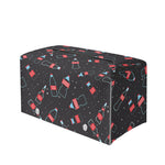 Cola Bottle Pattern Print Leather Tissue Box Cover