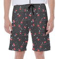 Cola Bottle Pattern Print Men's Beach Shorts