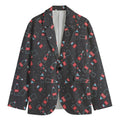 Cola Bottle Pattern Print Men's Blazer