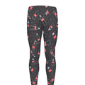 Cola Bottle Pattern Print Men's Leggings
