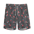 Cola Bottle Pattern Print Men's Athletic Shorts