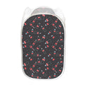 Cola Bottle Pattern Print Mesh Laundry Hamper