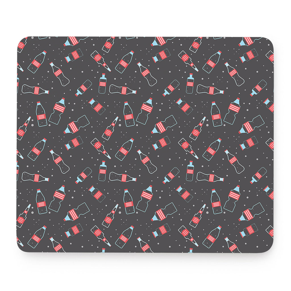 Cola Bottle Pattern Print Mouse Pad