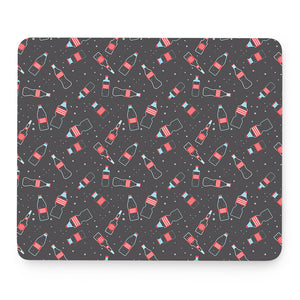 Cola Bottle Pattern Print Mouse Pad