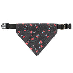 Cola Bottle Pattern Print Over The Collar Dog Bandana