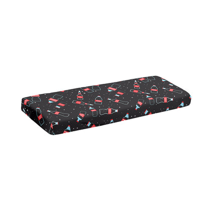 Cola Bottle Pattern Print Piano Keyboard Cover
