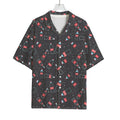 Cola Bottle Pattern Print Rayon Hawaiian Shirt