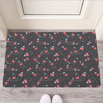 Cola Bottle Pattern Print Rubber Doormat