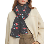 Cola Bottle Pattern Print Scarf