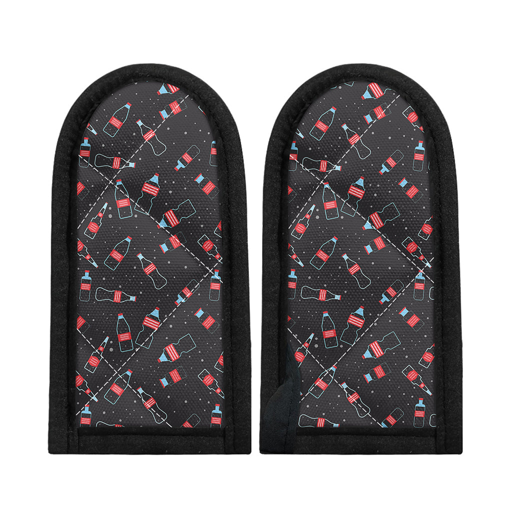 Cola Bottle Pattern Print Skillet Handle Cover
