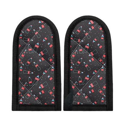 Cola Bottle Pattern Print Skillet Handle Cover
