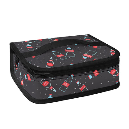 Cola Bottle Pattern Print Small Lunch Bag