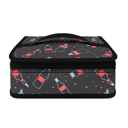 Cola Bottle Pattern Print Small Lunch Bag