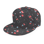 Cola Bottle Pattern Print Snapback Cap