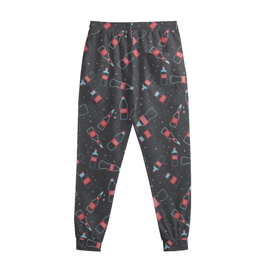 Cola Bottle Pattern Print Sweatpants
