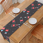 Cola Bottle Pattern Print Table Runner