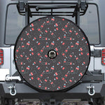 Cola Bottle Pattern Print Tire Cover With Camera Hole