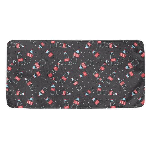 Cola Bottle Pattern Print Towel