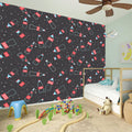 Cola Bottle Pattern Print Wall Sticker