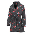 Cola Bottle Pattern Print Women's Bathrobe