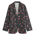 Cola Bottle Pattern Print Women's Blazer