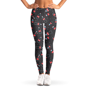 Cola Bottle Pattern Print Women's Leggings