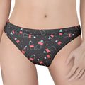 Cola Bottle Pattern Print Women's Thong