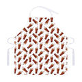 Cola Pattern Print Adjustable Apron