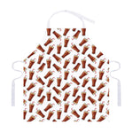 Cola Pattern Print Adjustable Apron