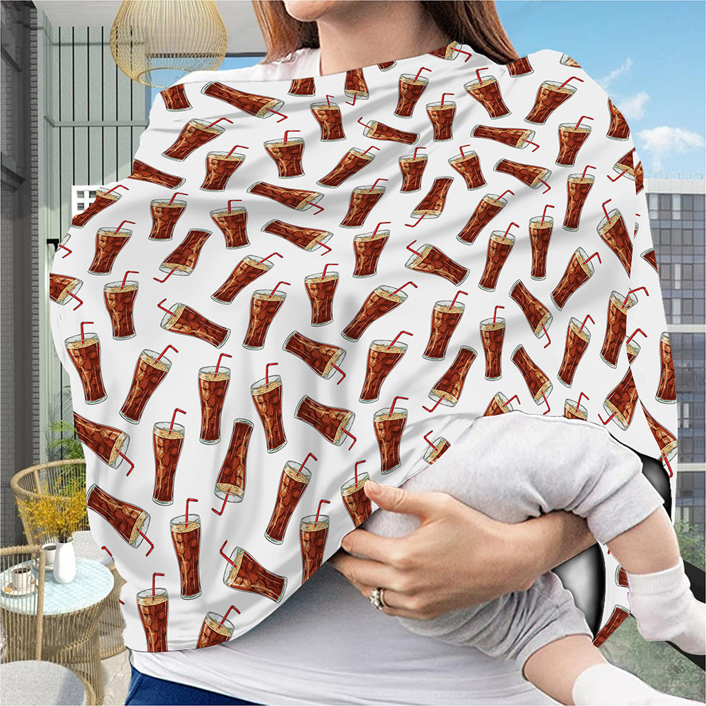 Cola Pattern Print Baby Seat Cover