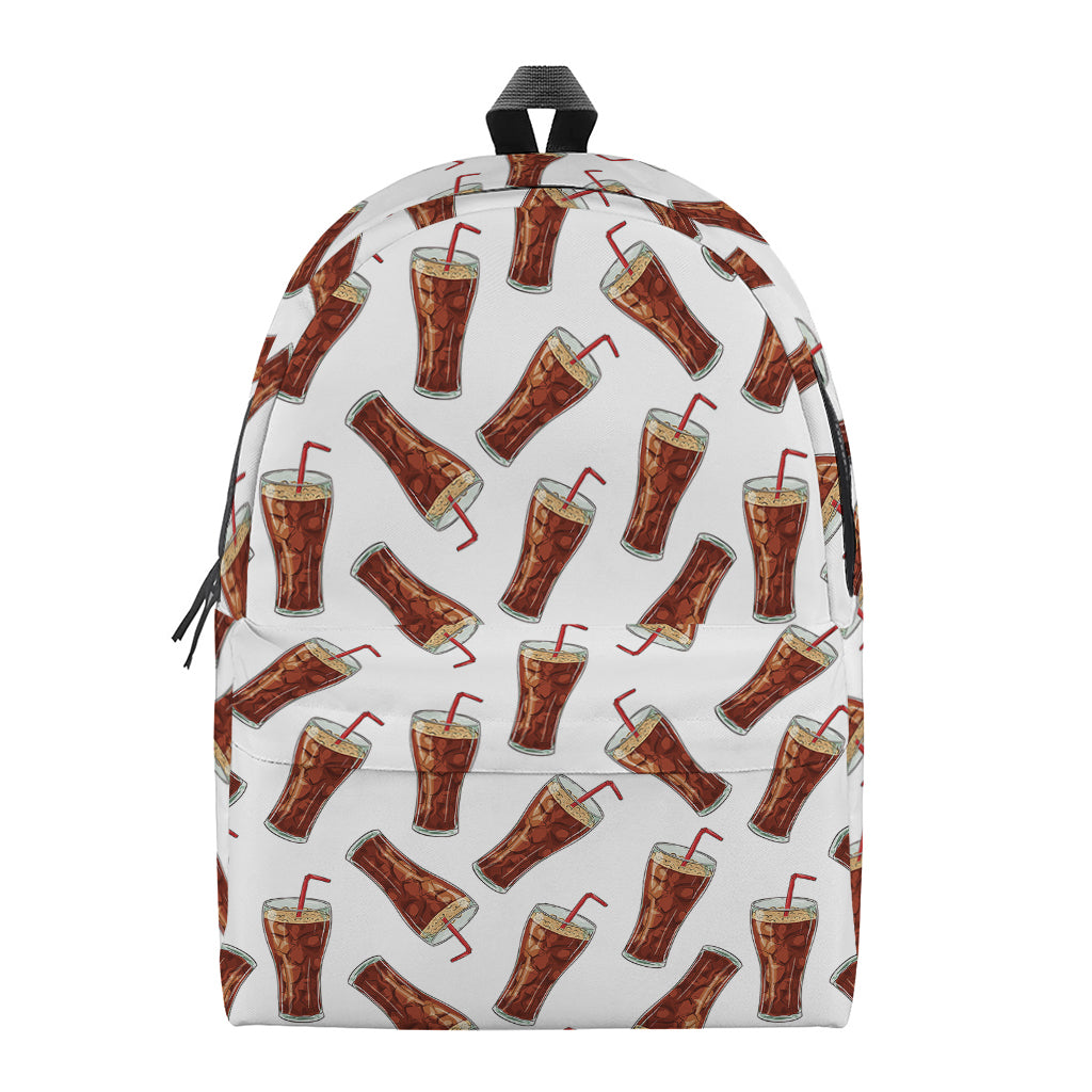 Cola Pattern Print Backpack