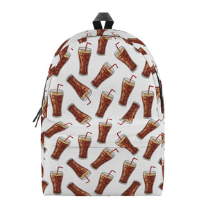 Cola Pattern Print Backpack